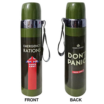 Dads Army Dont Panic Flask